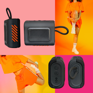 Flair Studio GO3 Wireless Portable Bluetooth Speaker Waterproof Handy Speaker with Silicone Case