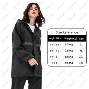 Raincoat for Motorcycle Rider Waterproof for Men Heavy Duty Rainsuit with Faceshield Waterproof Kapote Over all Makapal Original Rainwear Jacket Suit 2pcs sets Jacket and Pants Thickened Reflective Strip lLightweight Rainstorm Split Poncho Rain Coat Gear