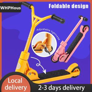 [COD] WHPHous Ship within 24 hours Kids Kick Scooter Finger BMX Foldable T-type Finger Scooter With Brake Educational Toys Finger Skateboards Fun Fingertip Movemet