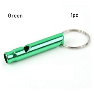 BESTOUR 1/2/5/10pcs Aluminum Outdoor with Keyring Training Accessories Survival Whistle EDC Tools Emergency Whistles