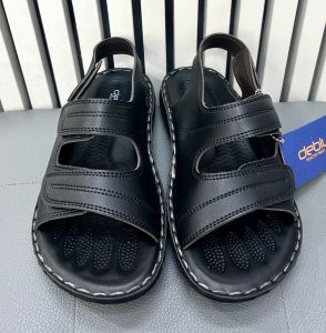 H รองเท้าเพื่อสุขภาพ รองเท้าผู้หญิง รองเท้าแตะ รองเท้าแตะแบบสวม deblu เดอบลู รุ่น BD - L4603 สี ดำ น้ำตาล เเทน กะปิ ไซส์ 36-41