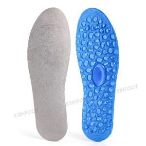 Cool Gel Insoles for Women and Men Massage Water Droplets Insoles Pain & Stress Relief Shoe Inserts