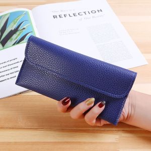 Ladies Long Wallet Fashion Thin Student Wallet Simple Korean style pattern mobile phone
