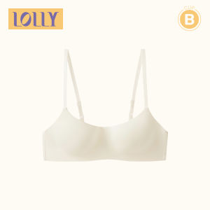 LOLLY 3D Support Womens Bra Jelly Bra No Underwire Seamless Smooth No Edge Suitable for Small Chest Breast Sculpting
