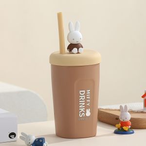 Miffy Cup 450ml Stainless Steel Coffee Tea Cup
