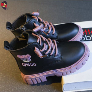 Katerina Fashion Korean Zipper Boots Shoes Ankle Kids For Girl #0712