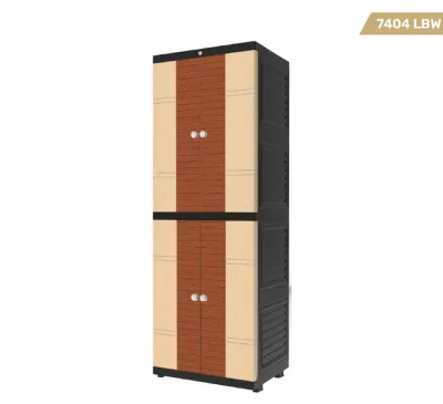 LEMARI NANDOS FIT LEMARI PLASTIK SUSUN LONG DOOR CABINET [NAIBOX]