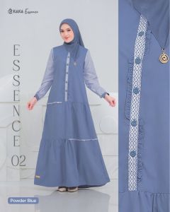 ESSENCE 02 GAMIS BY KEKE TERBARU DRESS DAILY KASUAL PREMIUM KULIAH KEKINIAN TERMURAHHH