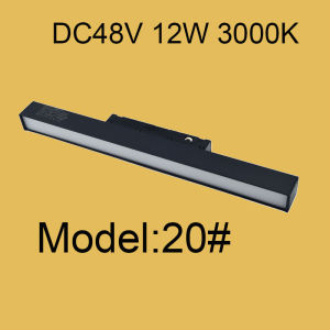 S20 Led Magnetic Track Light Linear Dc48V 12W Aluminum Alloy Material No Main Light Home Lighting