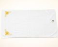 Bath Towel 100% cotton(450 GMS) with high quality embroidery-26x49 inches, White, Victoria Brand. 