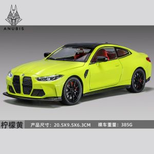 Mô Hình Xe Ôtô Kim Loại 1/24 Siêu Xe BMW M4 G82 Sẵn Đế Dùng Để Trưng Bày Bàn Làm Việc