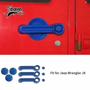 mv1 Car Tail Door Handle Bowl Decoration Cover for Jeep Wrangler JK 2007 2008 2009 2010 2011 2012 2013 2014 2015 2016 2017 B6T8H