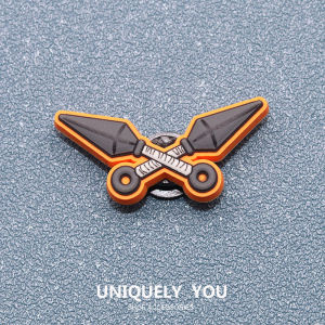 Cross jibbitz shoe charms Hole Shoes Accessories Naruto Cartoon DIY shoe Buckle Jewelry Texture Shoes Flower All-Match shoe Accessories