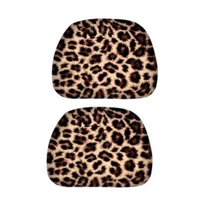 ZYJC 2 Pcs ghostride headrest cover ของแต่งฮาโลวีน 2Pcs การ์ตูน ผ้าคลุมพนักพิงศีรษะรถยนต์ หน้าตาตลก โอ้อวด ผ้าคลุมศีรษะเบาะรถยนต์ ตกแต่งภายในรถยนต์ ป้องกันคราบ ป้องกันน้ำมัน ปลอกหมอนรถยนต์ วันหยุดฮาโลวีนคริสต์มาส
