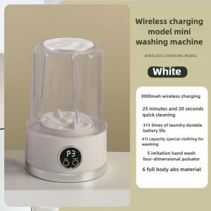 Mini Rechargeable Washing Machine Underwear Travel Portable Small Socks Washing Machine Dehydratable Laundry Bucket 洗衣机