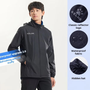 KELME Sports Windbreaker Men S Summer Windproof Football Waterproof Running Outdoor Training Jacket Punch