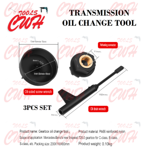 Transmission Oil Filler Tool For Mercedes Benz 725.0 9-Speed Oil Change Tools Adapter Set Transmission Oil Filler Tool CWH TOOLS SDN BHD CWH GROUP CWH TOOLS TRADING