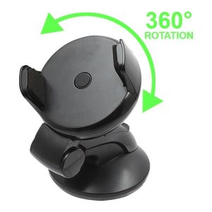 HTF 360 Degree Rotation Car mount Phone Holder multi angle super sticky gel pad