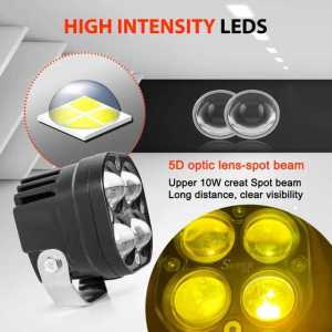 LAMPU TEMBAK SOROT WORKLIGHT LASER CWL 40 WATT 4 MATA FISH EYE LENS 5 MODE 1PCS