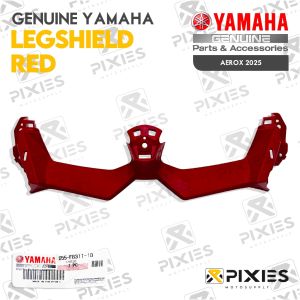 YAMAHA GENUINE BLUE LEGSHIELD 1 WINGLET INNER RED FOR YAMAHA AEROX V3 2025 STANDARD / AEROX 2025 SP