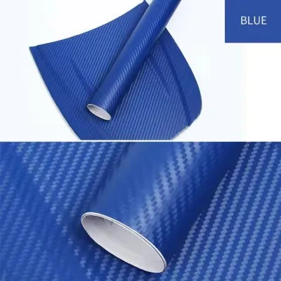 30x127cm Car 3D Carbon Fiber Roll Film DIY Decorative Stickers Auto Styling Computer Laptop Skin Carbon Fiber Vinyl Film Decals