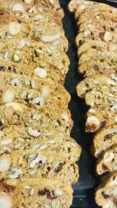 BÁNH BISCOTTI NGUYÊN CÁM KHÔNG ĐƯỜNG (250Gr) ăn vặt mẹ bầu ăn vặt ăn kiêng ăn healthy lành mạnh ăn vặt giảm cân