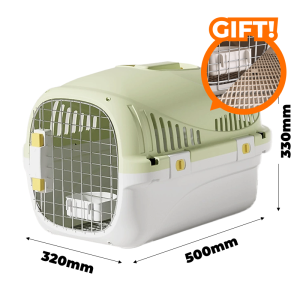 Pet Cat Carrier Cat Cage Portable Travel Kennel Bag Sangkar Kucing Raga Kucing Bekas Kucing