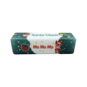 ASDOME Soft Texture Slow Rebound Butter Stick Squishy Christmas Theme Stretchy Butter Stick Squeezing Toy Sensory Toy Hand Relax Fidget Decompression Toy Christmas
