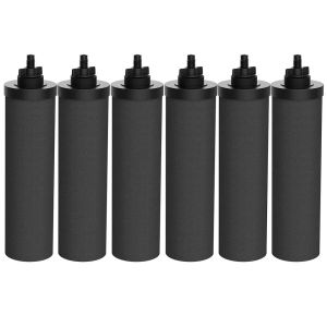Water Filter Replacement for BB9-2 Black Activated Carbon Filters Compatible with Berkey Gravity Royal Crown Water Filter System