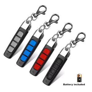 WLVYH Auto Copy Remote Control 433MHZ Wireless Garage Gate Door Opener Universal 4 Channe Code Copy Remote Controller Remote Control Duplicator