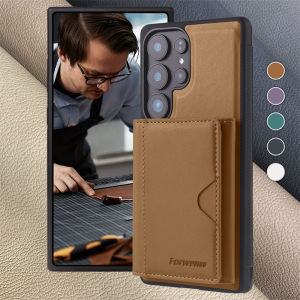 new Luxury 2-in-1 Magnetic MagSafe Wireless Charging Leather Case for Samsung S25 Ultra S24 S22 Plus Note 20 Ultra Card Holder hot