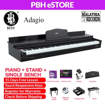 BLW Beginner Digital Piano Adagio / Adagio Pro 88 Keys Standard Size Key Digital Piano