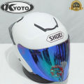 HELM KYOTO PAKET GANTENG (kaca flat iridium + spoiler). 
