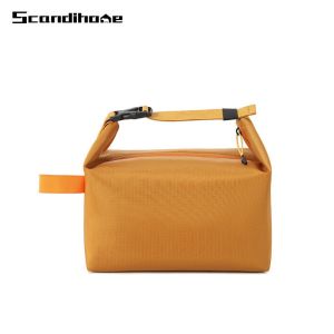 SG Seller Insulated Lunch Bag Heat Insulated Lunch Bag Portable Thermal Box Durable Waterproof Office Cooler Lunch Bag Lunch Box Zipper Bag 隔热保温包