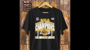LOS ANGELES LAKERS 2026 NBA Pacific Division Champions T-shirt .c