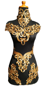 RENDA BORDIR GAUN MOTIF RATU