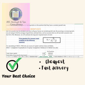 🔥Stock valuation auto calculation template🔥Stock price🔥harga stock🔥performance estimation🔥计算股价🔥