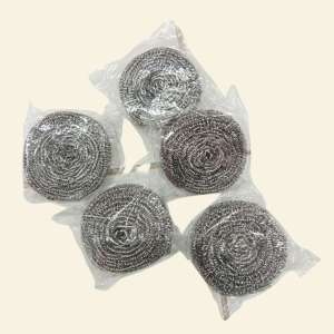 HUWA 45G hot sale kitchen sponge stainless steel scrubber pot metal scourer from factory