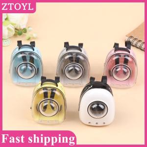 ZTOYL💝 Mini Doll Backpack Dollhouse Pet Cat Bag Model Dolls House Scene Decoration Micro Landscape Ornament Pretend Play Toys
