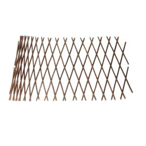 HUGHES Courtyard Landscaping Telescopic Expandable Willow Plant Support Fence Garden Trellis Lattice
