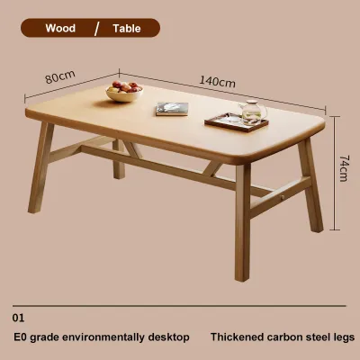 Dining Table Kitchen Table And Chair Set 4/6 Seaters Restaurant Table Coffee Table DeskOffice Table Nordic Solid Wood