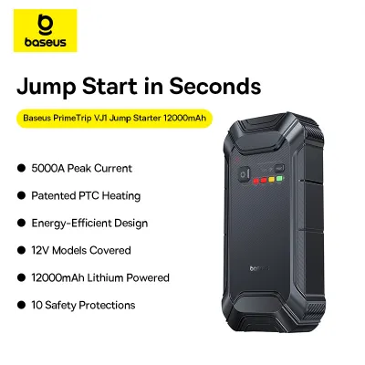 Baseus PrimeTrip VJ1 Jump Starter 12000mAh