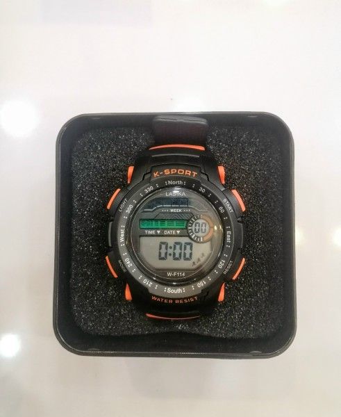 Đồng Hồ (Hộp Vuông) KSport watch LASIKA Xuất Nhật Bản #Cam cái