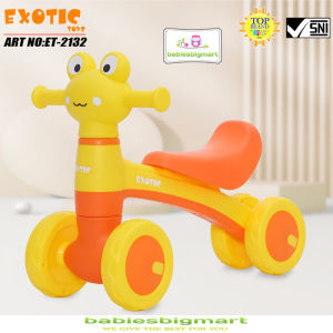 Sepeda Anak Balance Bike EXOTIC ET 2132 Keseimbangan Push Anak Ada Musik Lampu