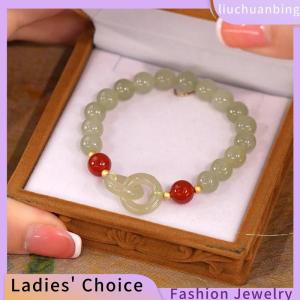 [COD] liuchuanbing Jewellery Summer Valentines Day Gift Love Heart Beads Charm Bracelet for Women Girl Fashion Natural Bracelet To Love Jewelry Gifts