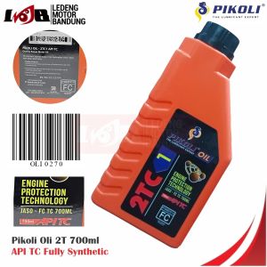 Oli Samping Pikoli 2TC1 JASO FC 700ml Racing Fully Synthetic Oil Olsam Motor