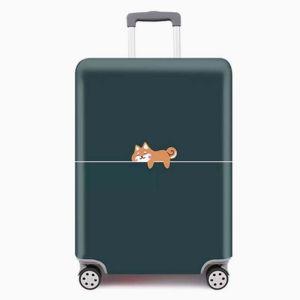 Cartoon Cute Animal Dust Proof Thick Elastic Suitcase Cover For 18-32 Inch Luggage Cover Protector