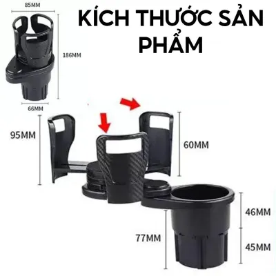 phụ kiện cố định giá đỡ cốc ô tô Giá đỡ cốc xe tải cỡ lớn giá đỡ cốc ô tô đa năng cỡ lớn