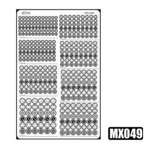 Universal Etched Sheet Groove Decoration MSWZ MX049 MX054 for Military Gundam Gunpla DIY GK Model Taking Tools Gate Less Universal Groove Etching Sheet