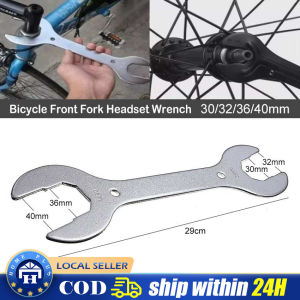 Mountain Bike Front Fork Wrench Bike Repair Wrench MTB Bicycle Head Open End Axle Hub Cone Wrench Pedal Spanner Tool Bicycle Repair Tool